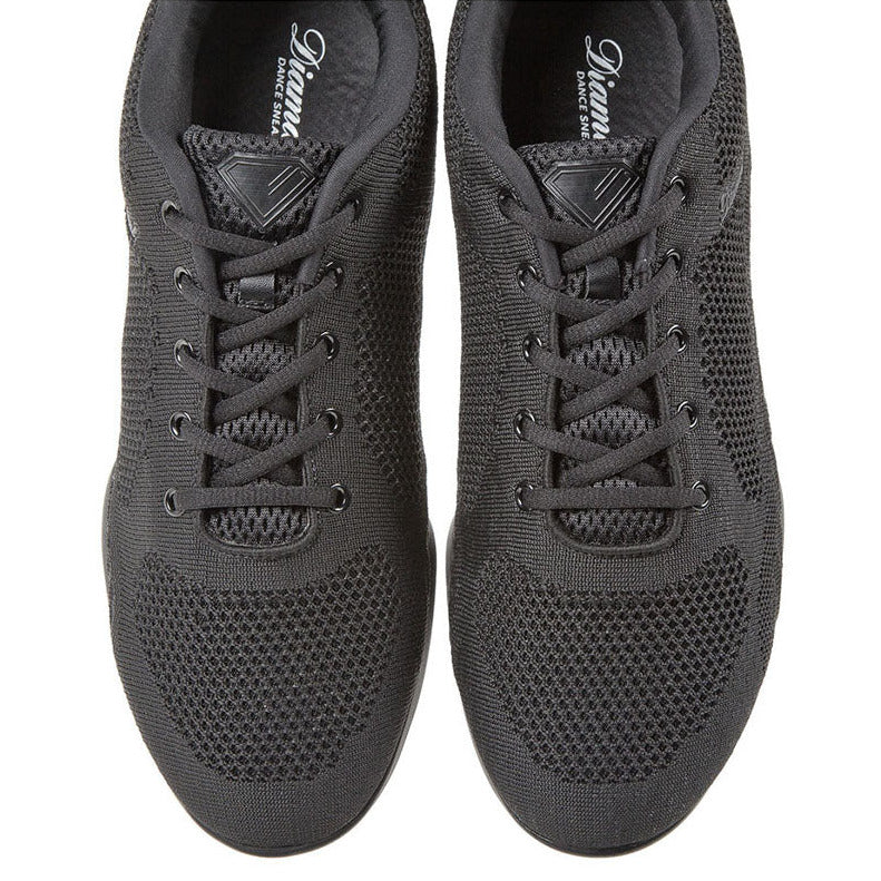 Diamant Unisex Split-Sole Dance Sneakers TUNE Black