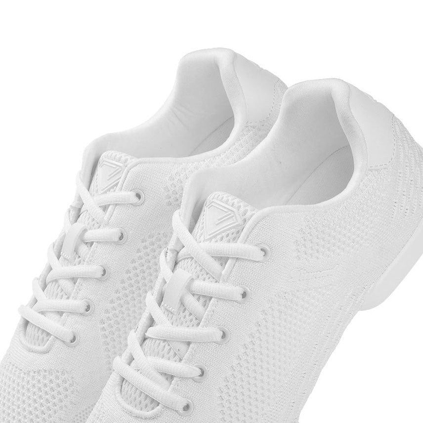 Diamant Unisex Split-Sole Dance Sneakers TUNE White