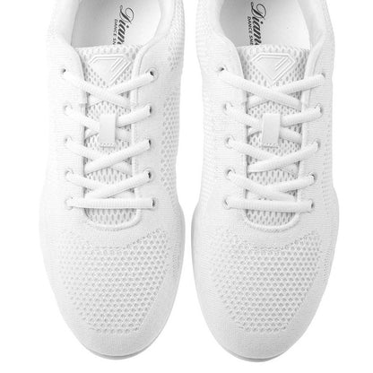 Diamant Unisex Split-Sole Dance Sneakers TUNE White