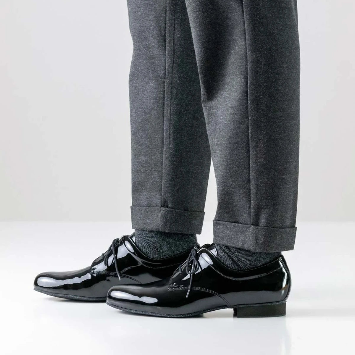 Werner Kern Herren Tanzschuhe Arezzo Lackleder