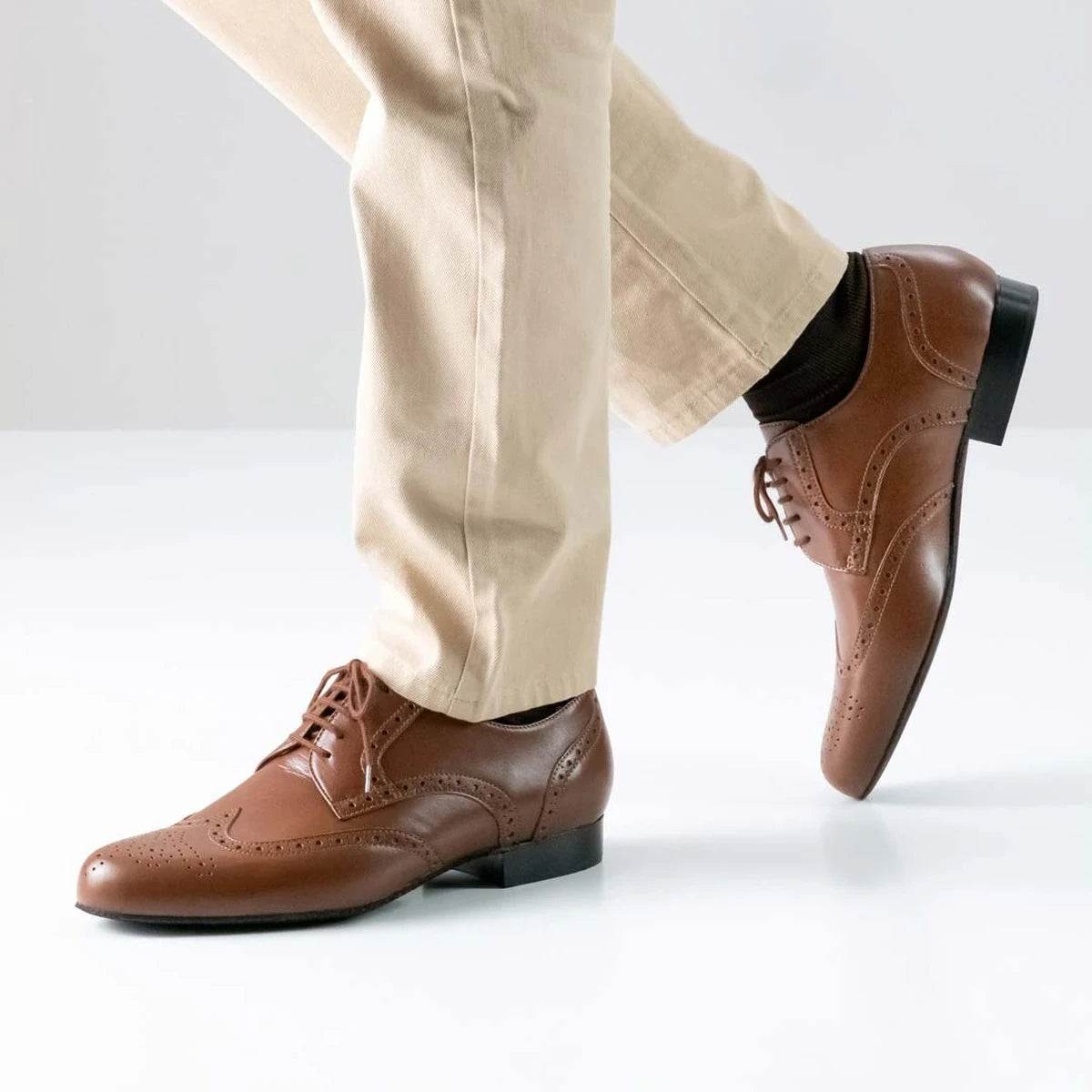 Werner Kern Herren Tanzschuhe 28023 Udine Cognac