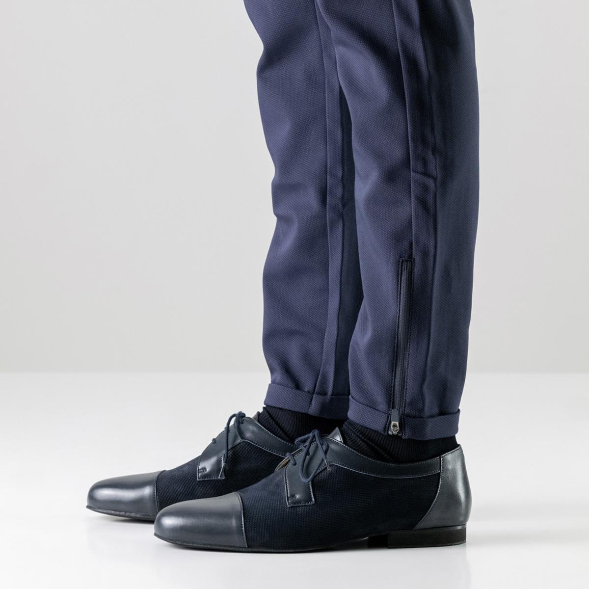 Werner Kern Herren Tanzschuhe 28049 Treviso - Farbe: Dunkelblau - Größe: UK 10