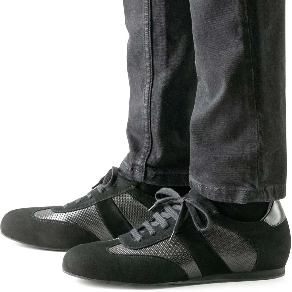 Werner Kern Herren Sneaker Tanzschuhe Bari Schwarz