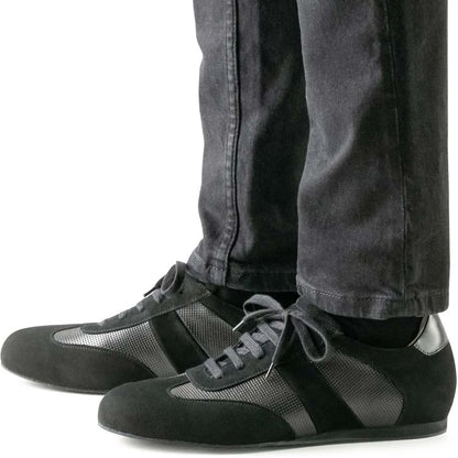 Werner Kern Herren Sneaker Tanzschuhe Bari Schwarz