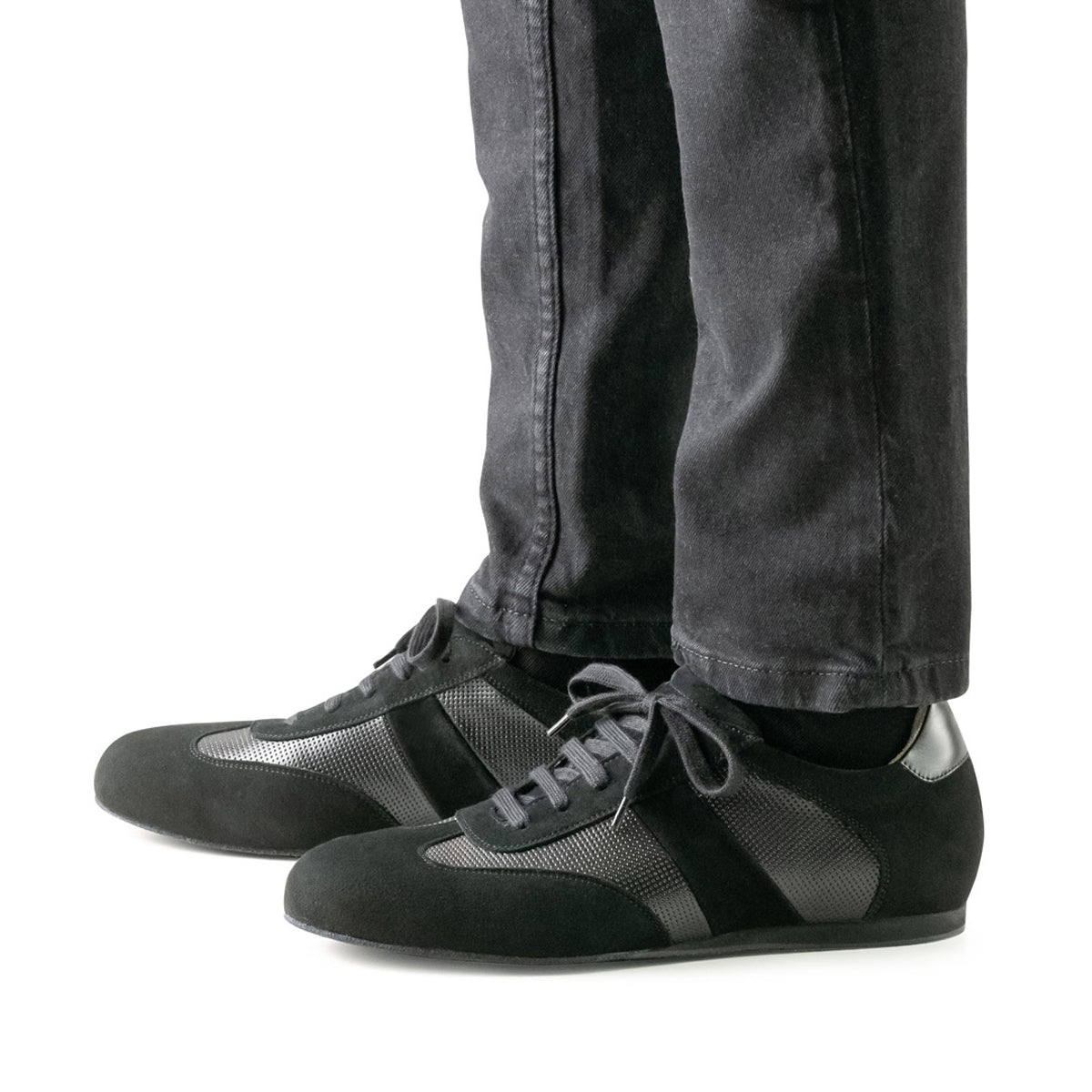 Werner Kern Herren Sneaker Tanzschuhe Bari Schwarz