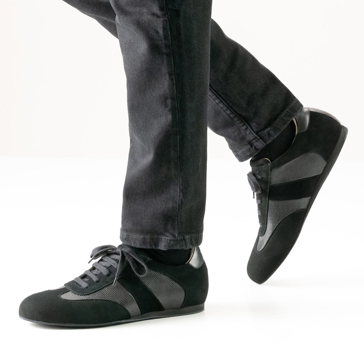 Werner Kern Herren Sneaker Tanzschuhe Bari Schwarz