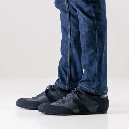 Werner Kern Herren Sneaker Tanzschuhe Bari Blau