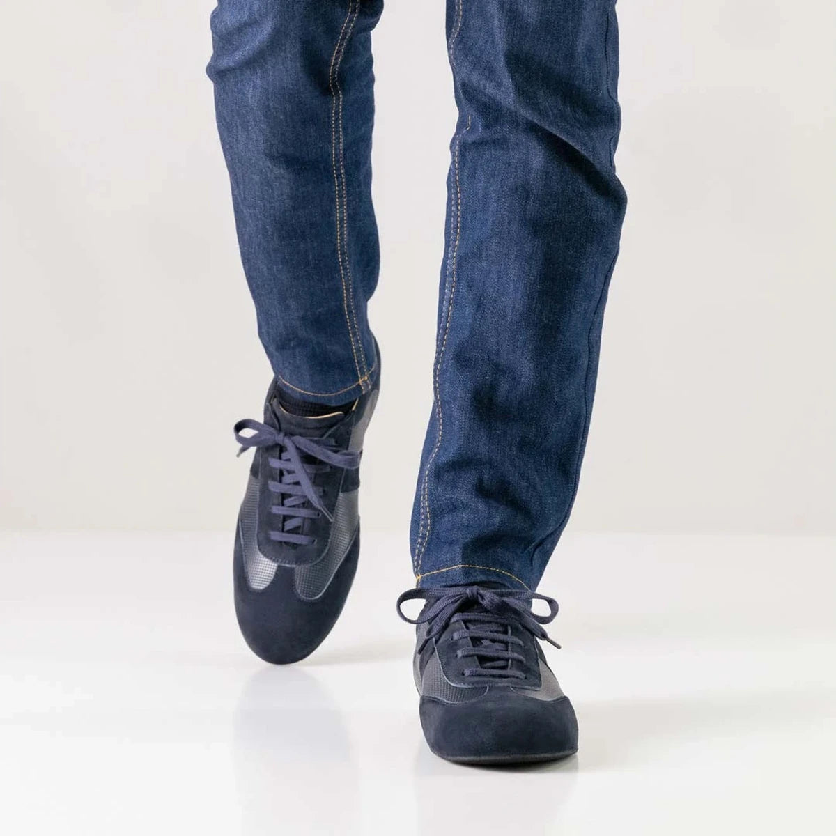 Werner Kern Herren Sneaker Tanzschuhe Bari Blau