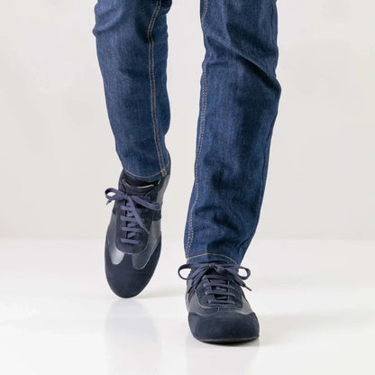 Werner Kern Herren Sneaker Tanzschuhe Bari Blau