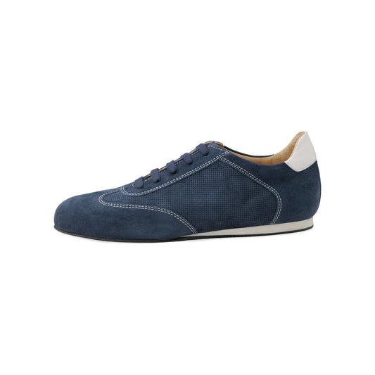 Werner Kern Herren Sneaker Tanzschuhe Positano Blau/Weiss