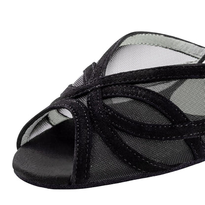 Anna Kern Damen Tanzschuhe 740-60 - Farbe: Schwarz - Größe: UK 9