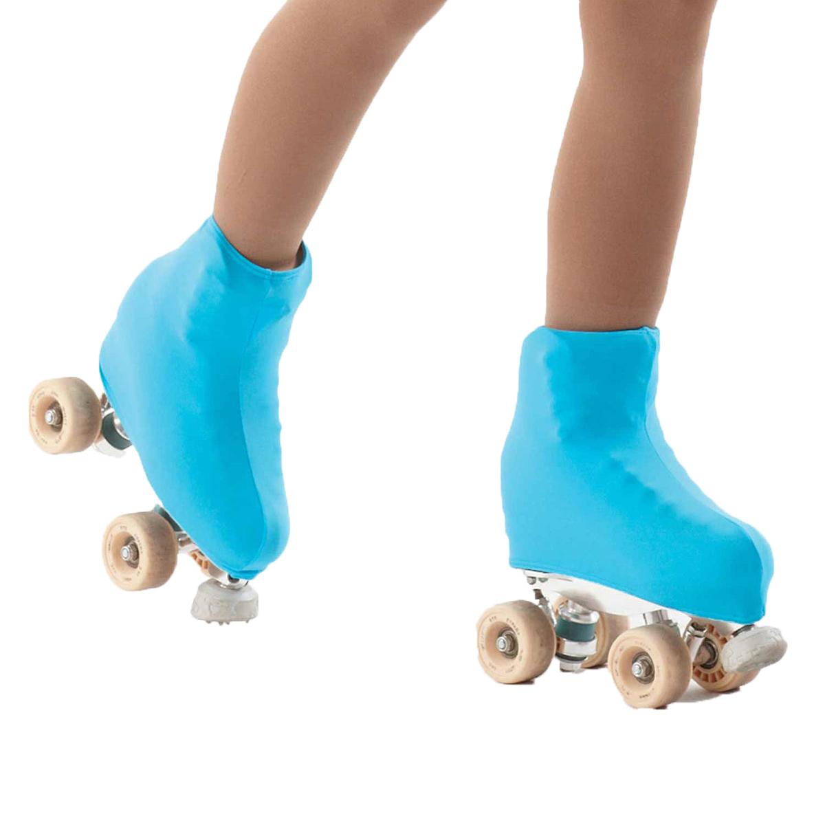 Intermezzo Kinder Schlittschuh- / Rollschuhüberzug 7545 Funda Patin - Farbe: Türkis (016) - Größe: 10