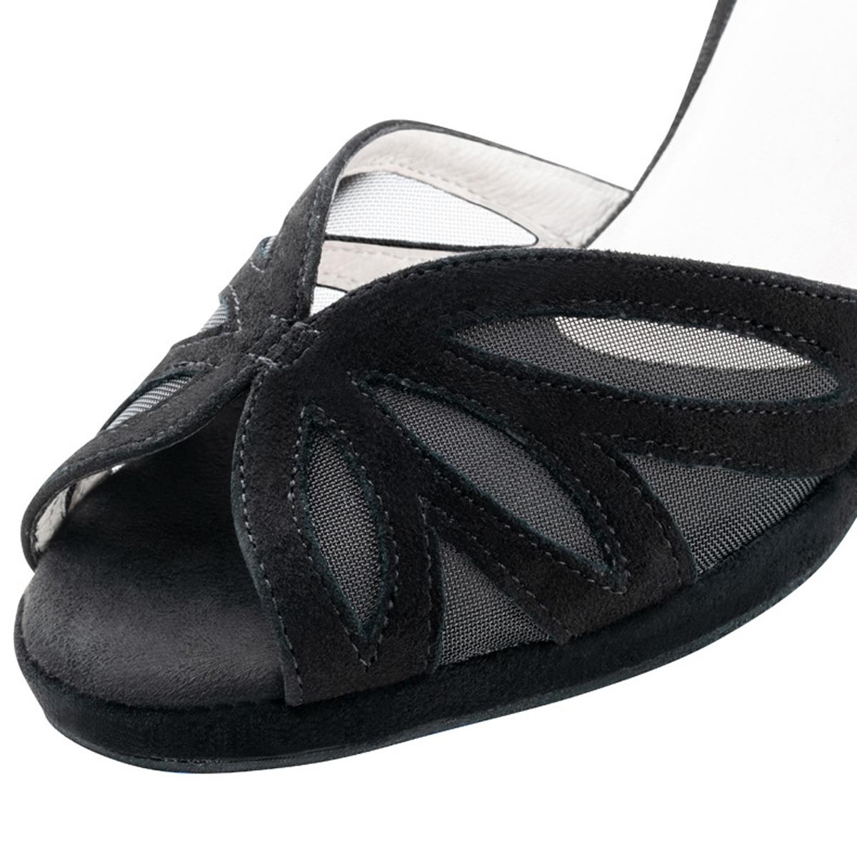 Anna Kern Damen Tanzschuhe 930-80 - Farbe: Schwarz - Größe: UK 1