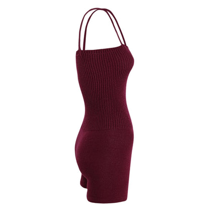 Intermezzo Damen Aufwärmanzug kurz 4587 Skinlegshort - Farbe: Burgund (028) - Größe: S
