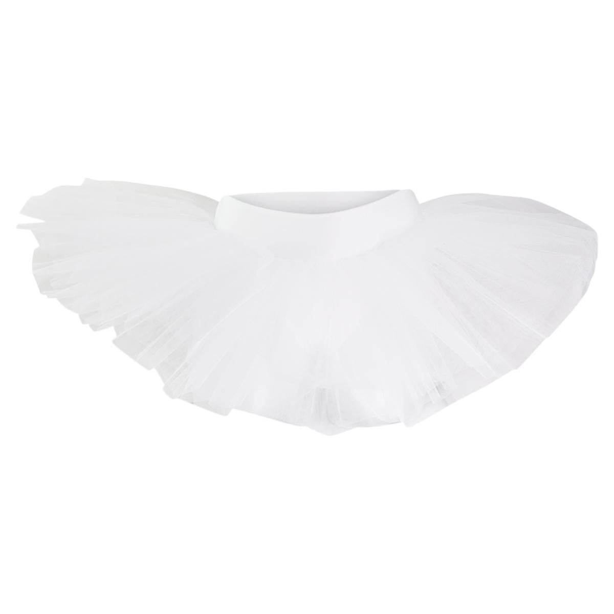 Intermezzo Damen Ballett Tutu 7736 Falsliptu - Farbe: Weiß (001) - Größe: XL