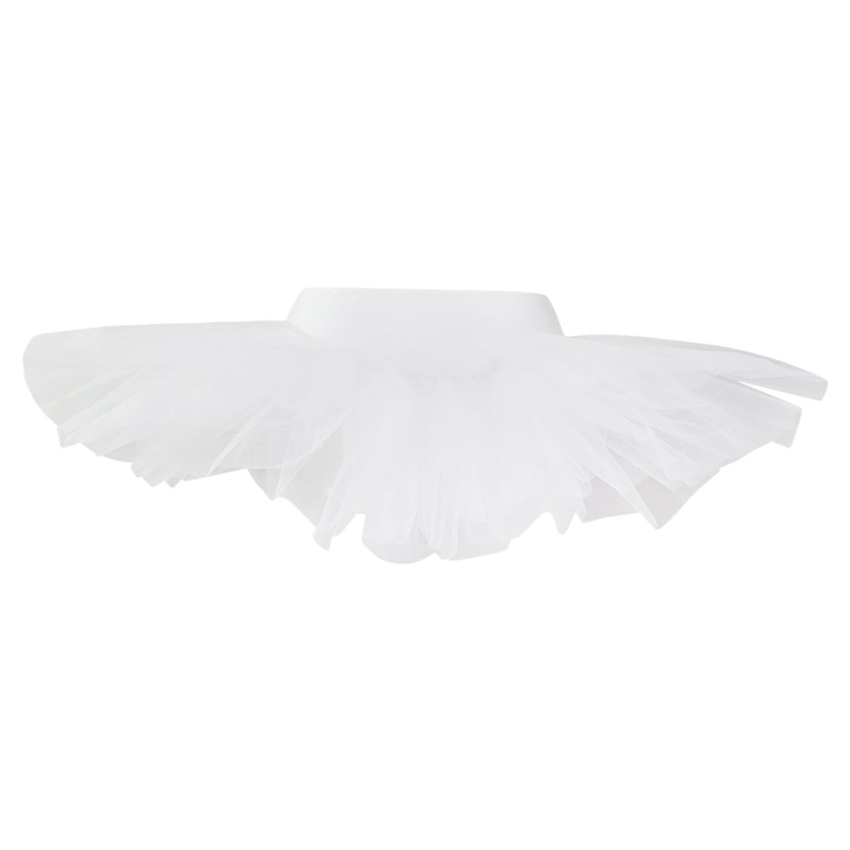 Intermezzo Damen Ballett Tutu 7736 Falsliptu - Farbe: Weiß (001) - Größe: XL
