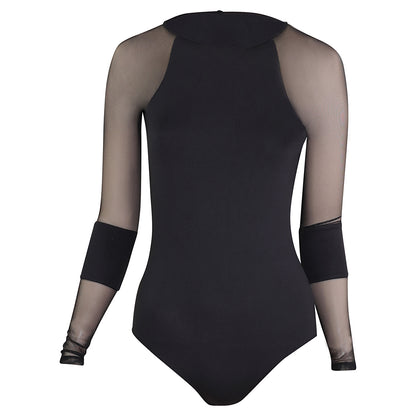 MiGARU Damen Ballett Trikot/Body SEIKO mit Ärmeln lang
