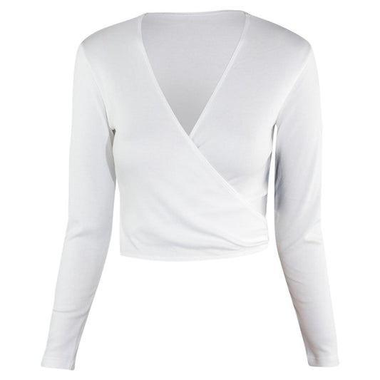 Intermezzo Damen Ballett Wickeljacke 6544 Jecru Ml - Farbe: Weiß (001) - Größe: XL