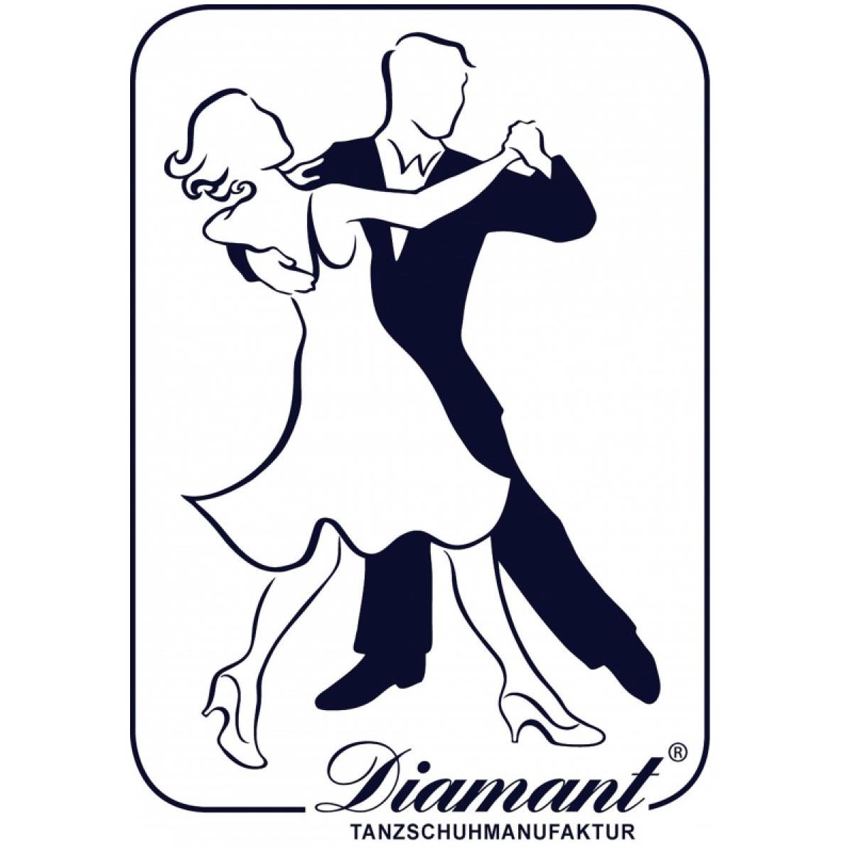 Diamant Aufkleber/Sticker Blau/Transparent