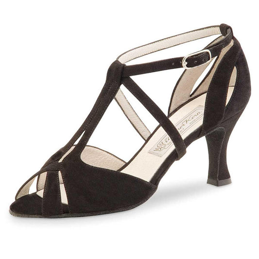 Werner Kern Damen Tanzschuhe Francis 6,5 - Farbe: Schwarz - Größe: UK 9