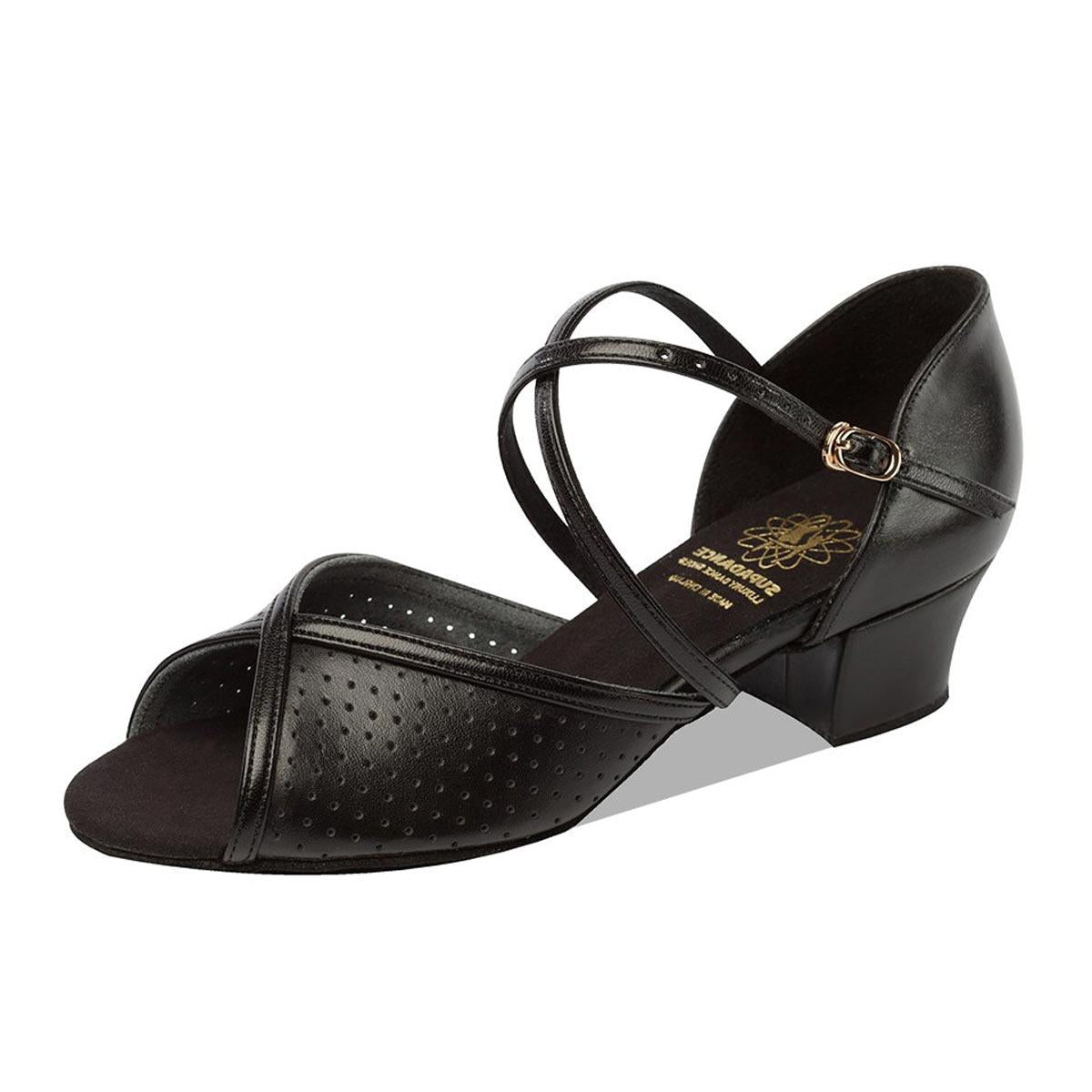 Supadance Damen Tanzschuhe 1226 Schwarz