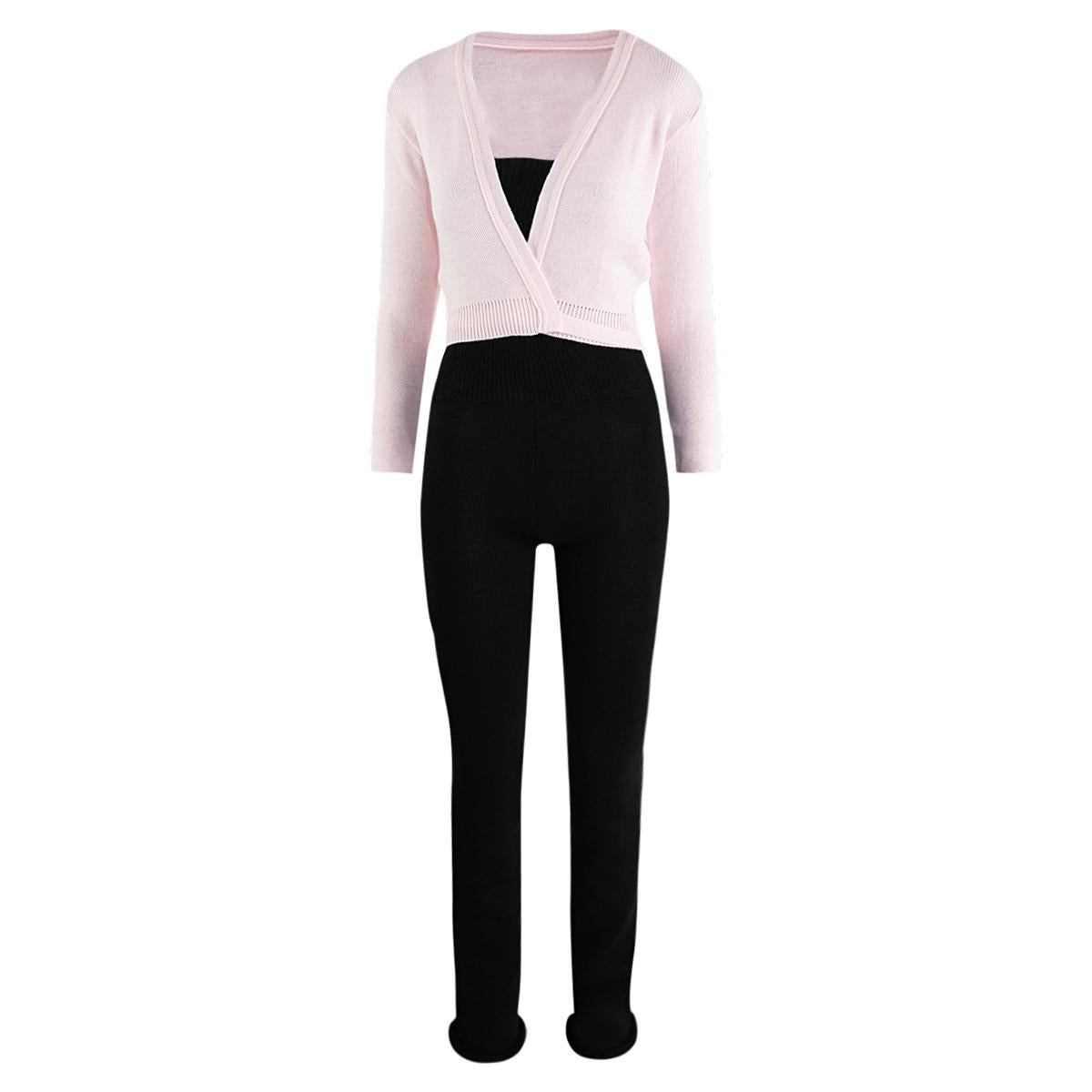 Intermezzo Damen Aufwärmanzug lang 4588 Skinlegrec - Farbe: Schwarz (037) - Größe: S