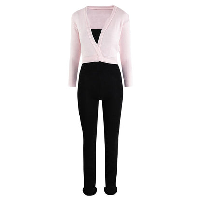 Intermezzo Damen Aufwärmanzug lang 4588 Skinlegrec - Farbe: Schwarz (037) - Größe: S