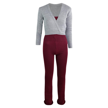 Intermezzo Damen Aufwärmanzug lang 4588 Skinlegrec - Farbe: Burgund (028) - Größe: S