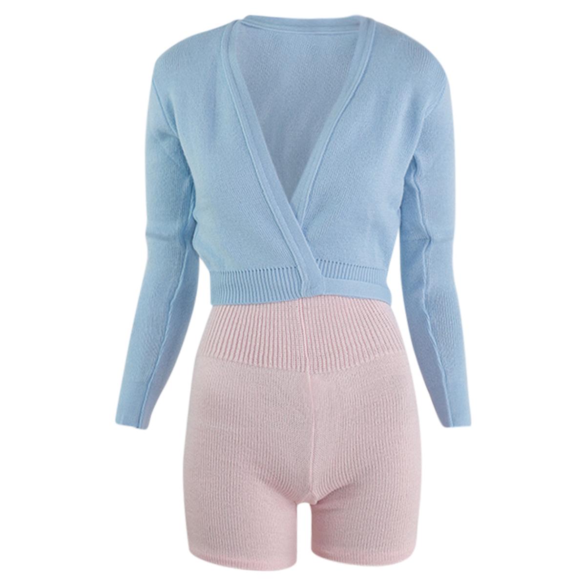 Intermezzo Damen Aufwärmanzug kurz 4587 Skinlegshort - Farbe: Rosa (007) - Größe: S