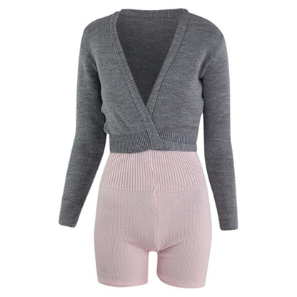 Intermezzo Damen Aufwärmanzug kurz 4587 Skinlegshort - Farbe: Rosa (007) - Größe: M
