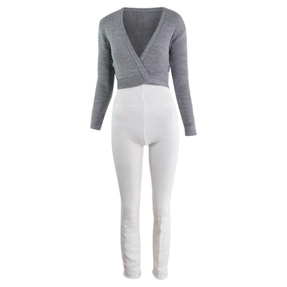 Intermezzo Damen Aufwärmanzug lang 4588 Skinlegrec - Farbe: Weiß (001) - Größe: XXL