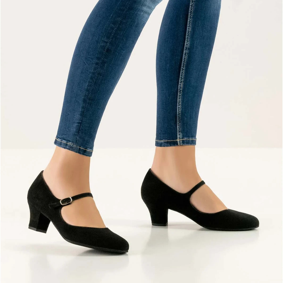 Werner Kern Damen Tanzschuhe Ashley 4,5 | Schwarz