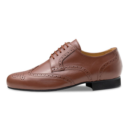 Werner Kern Herren Tanzschuhe Bormio Cognac