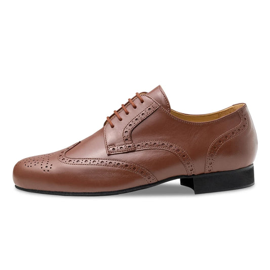 Werner Kern Herren Tanzschuhe Bormio Cognac