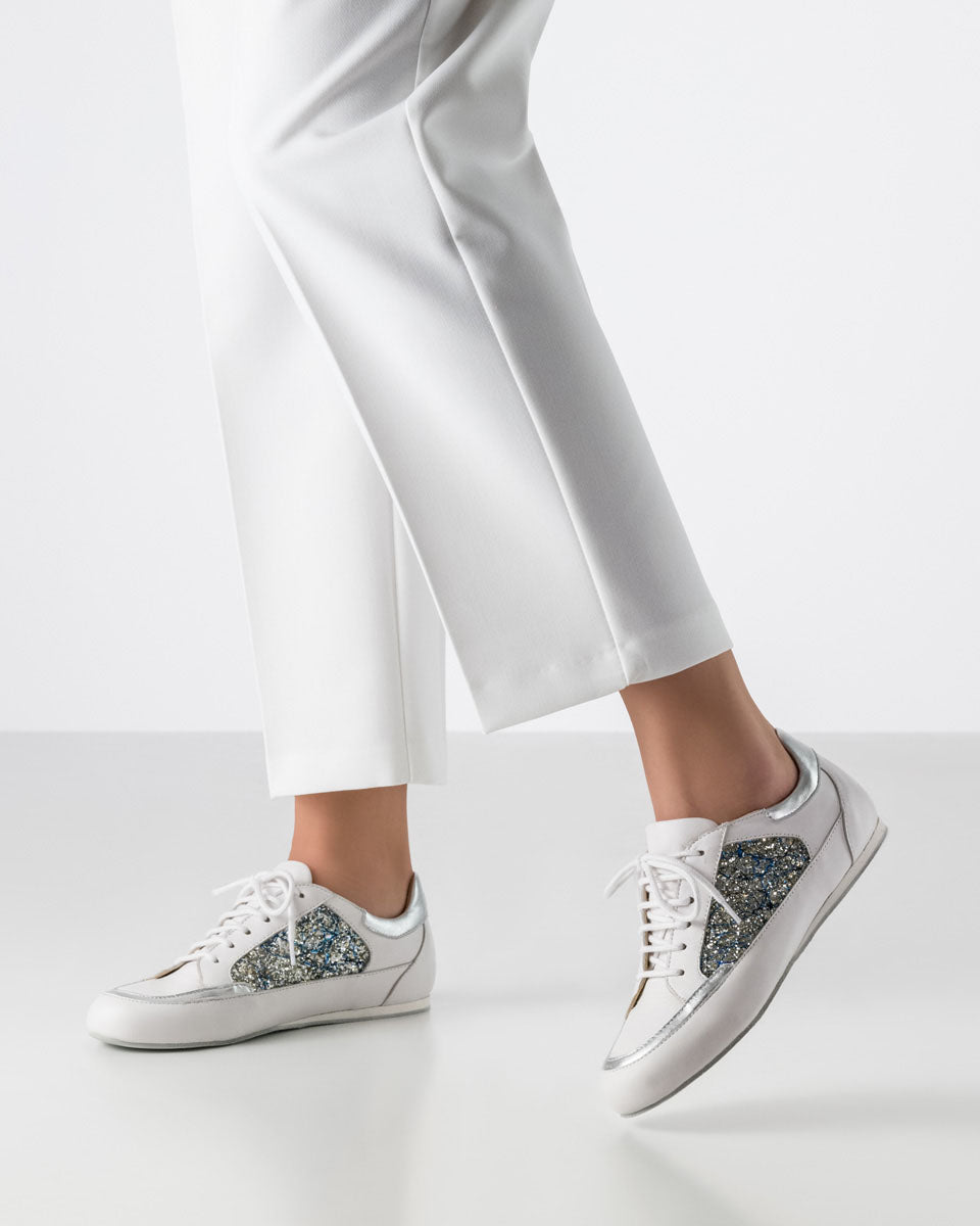 Werner Kern Damen Sneaker Tanzschuhe Carol Weiß