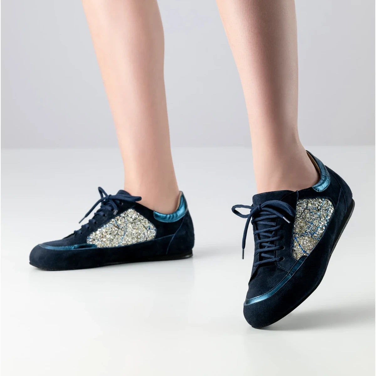 Werner Kern Damen Sneaker Tanzschuhe Carol Blau
