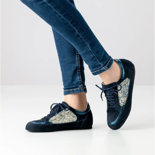 Werner Kern Damen Sneaker Tanzschuhe Carol Blau