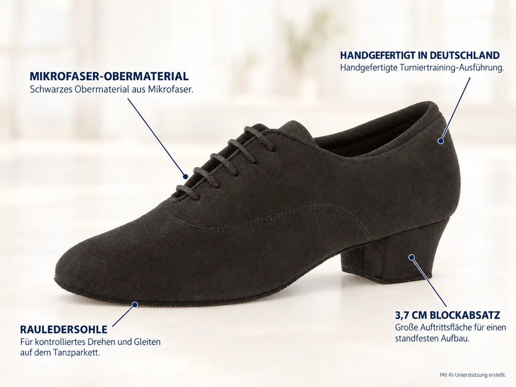 Diamant Damen Trainerschuhe 140-034-335-A – Produktinfografik, mit KI-Unterstützung erstellt.