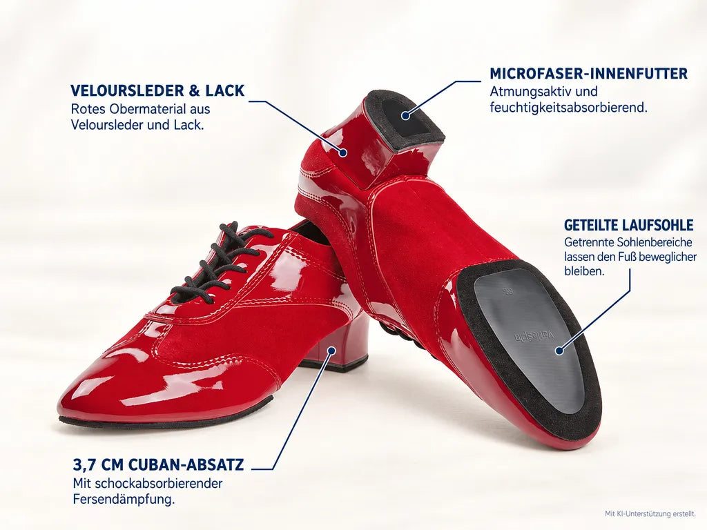 Diamant Damen VarioPro Trainerschuhe 188-134-589 – Produktinfografik, mit KI-Unterstützung erstellt.