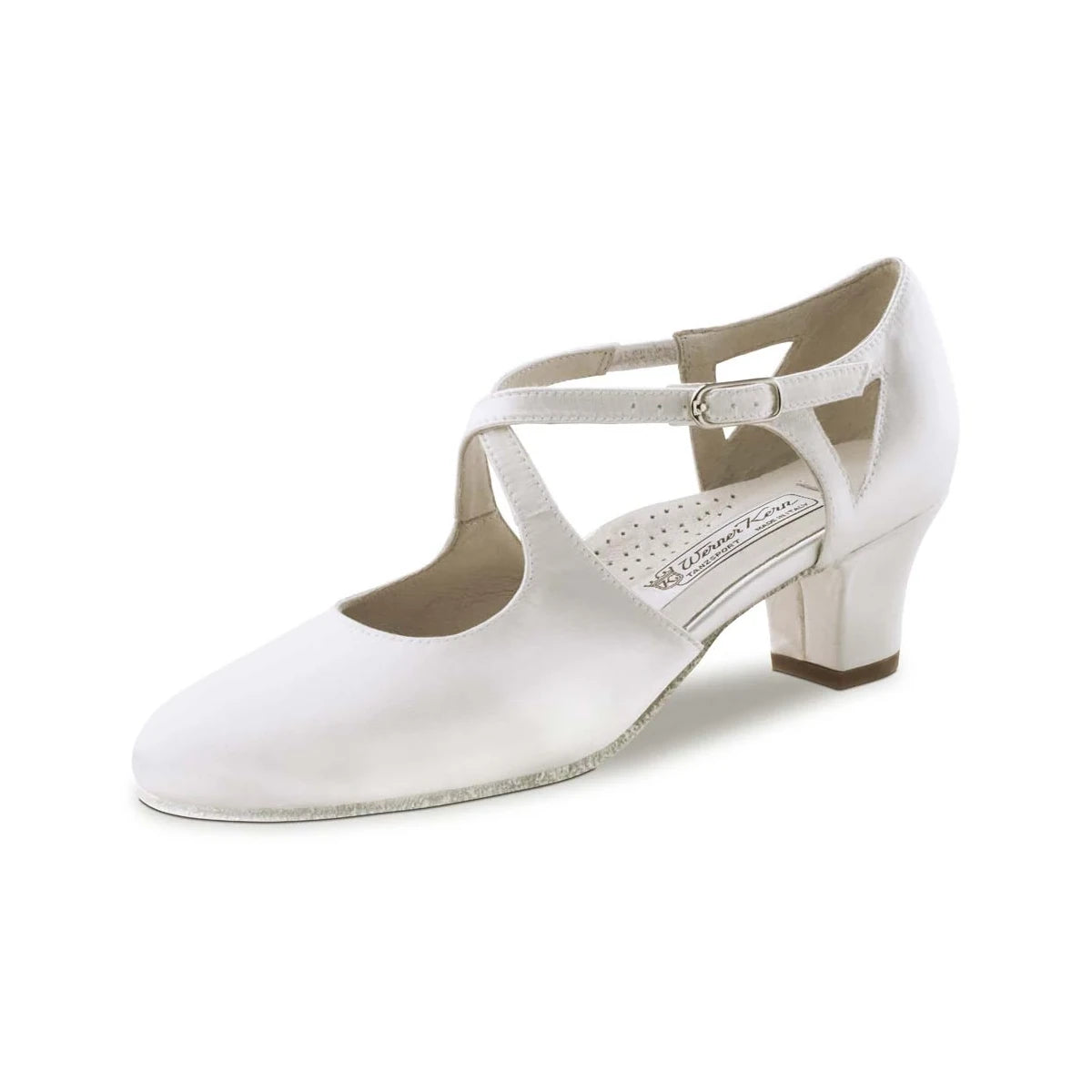 Werner Kern Damen Tanzschuhe Gala 4.5 Weiß