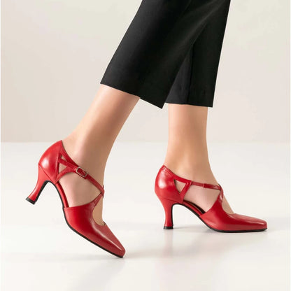 Werner Kern Damen Tanzschuhe Ines 6,5 Rot