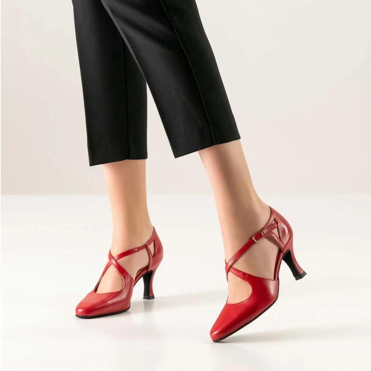 Werner Kern Damen Tanzschuhe Ines 6,5 Rot