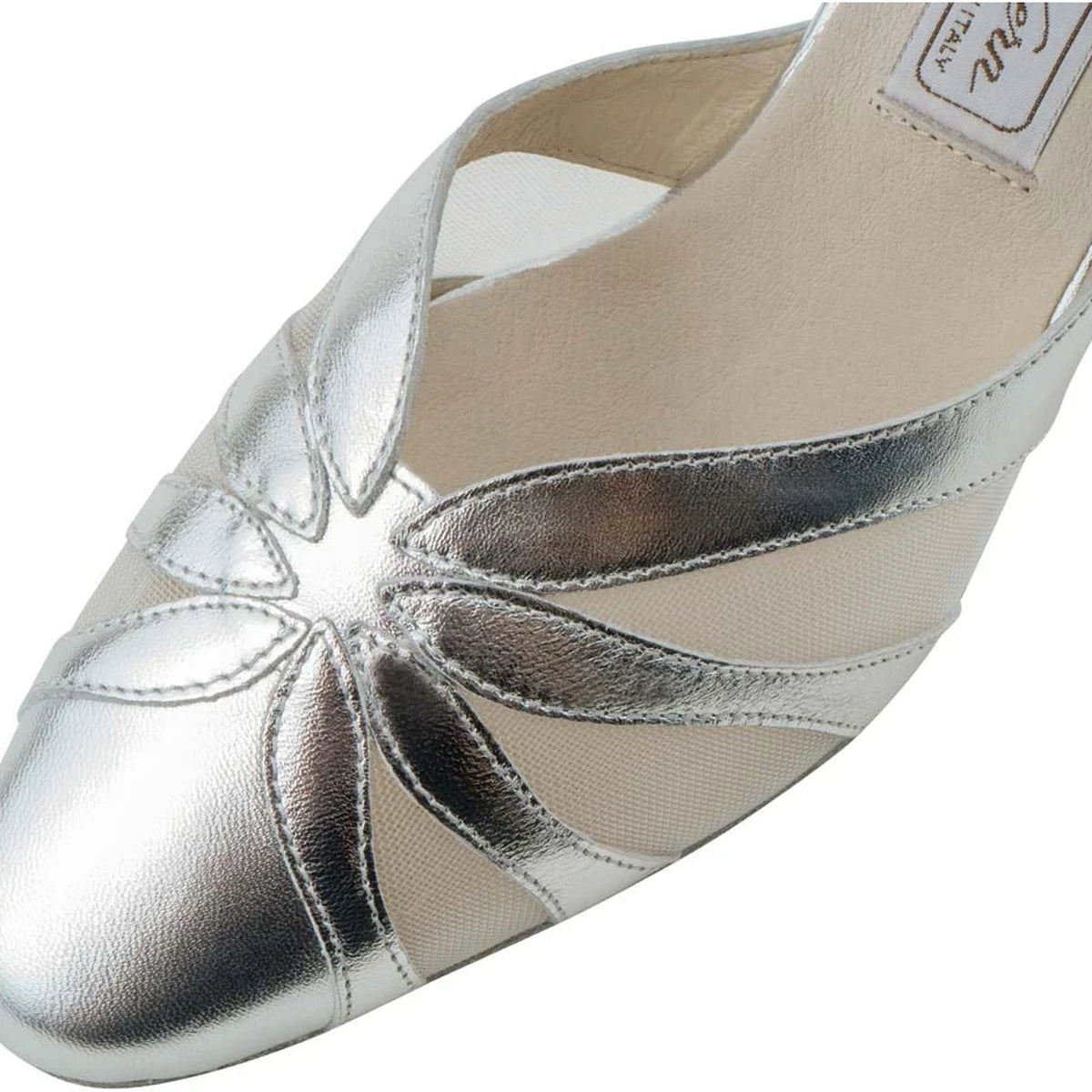 Werner Kern Damen Tanzschuhe Linda 6,5 Silber