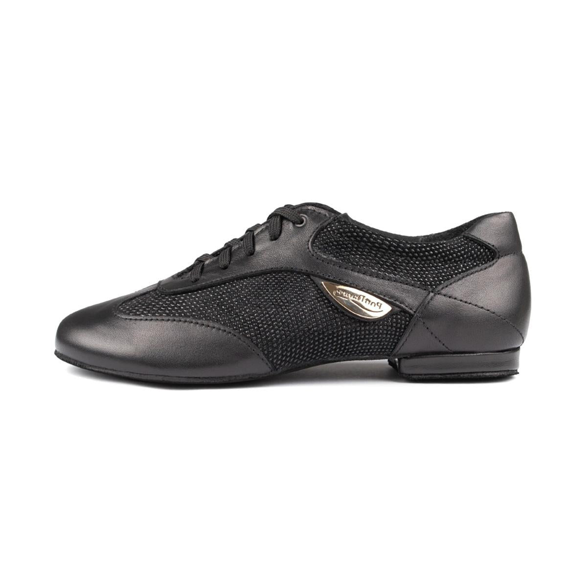 PortDance Damen Tanzschuhe PD07 - Farbe: Schwarz - Hauptbild