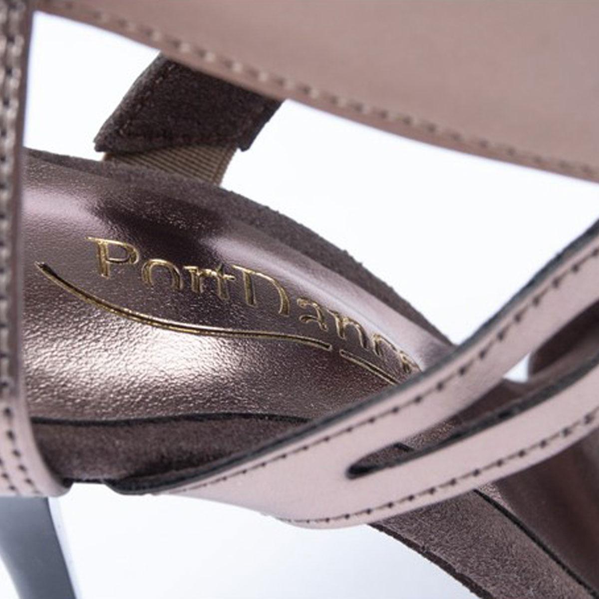 PortDance Damen Tanzschuhe PD813 - Material: Vegan - Farbe: Nude - Größe: EUR 40