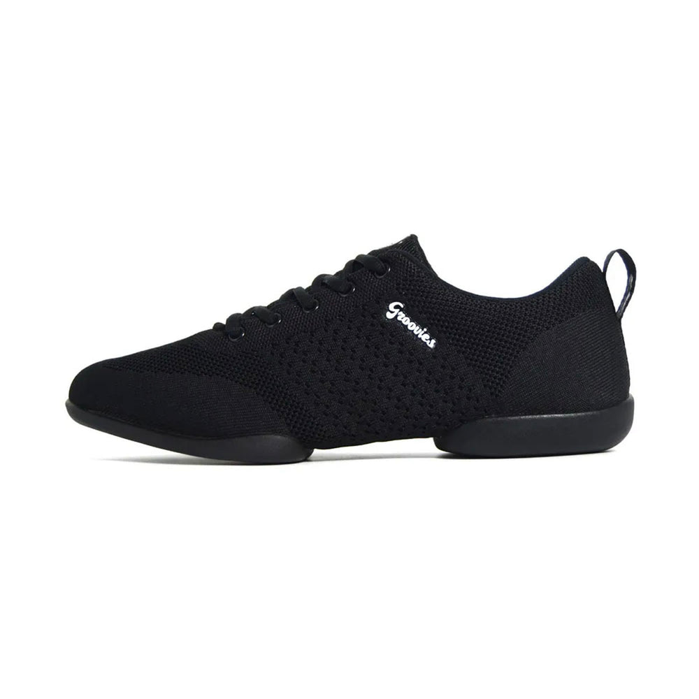 PortDance Unisex Dance Sneakers Groovies 01 Black