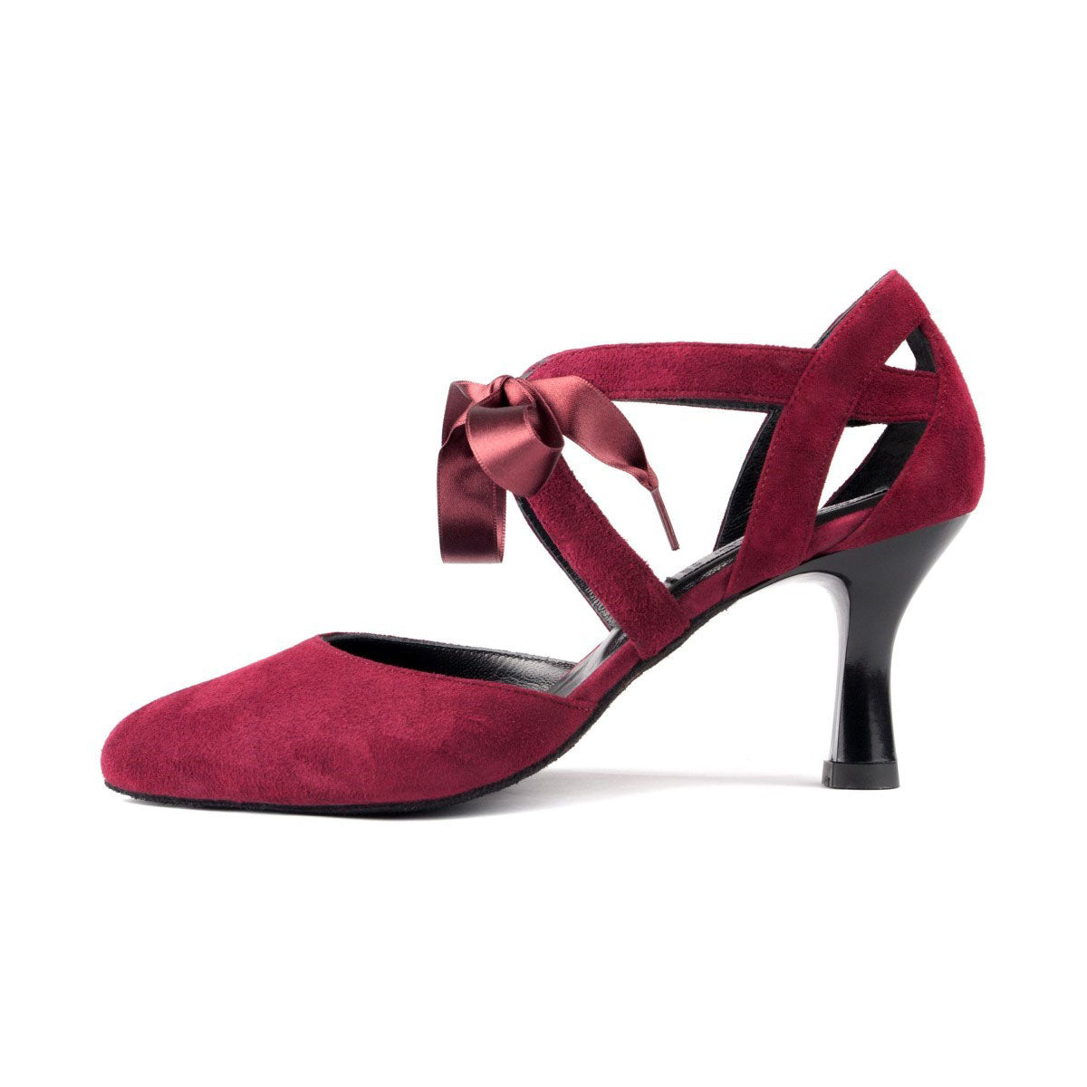 PortDance Damen Tanzschuhe PD125 Bordeaux
