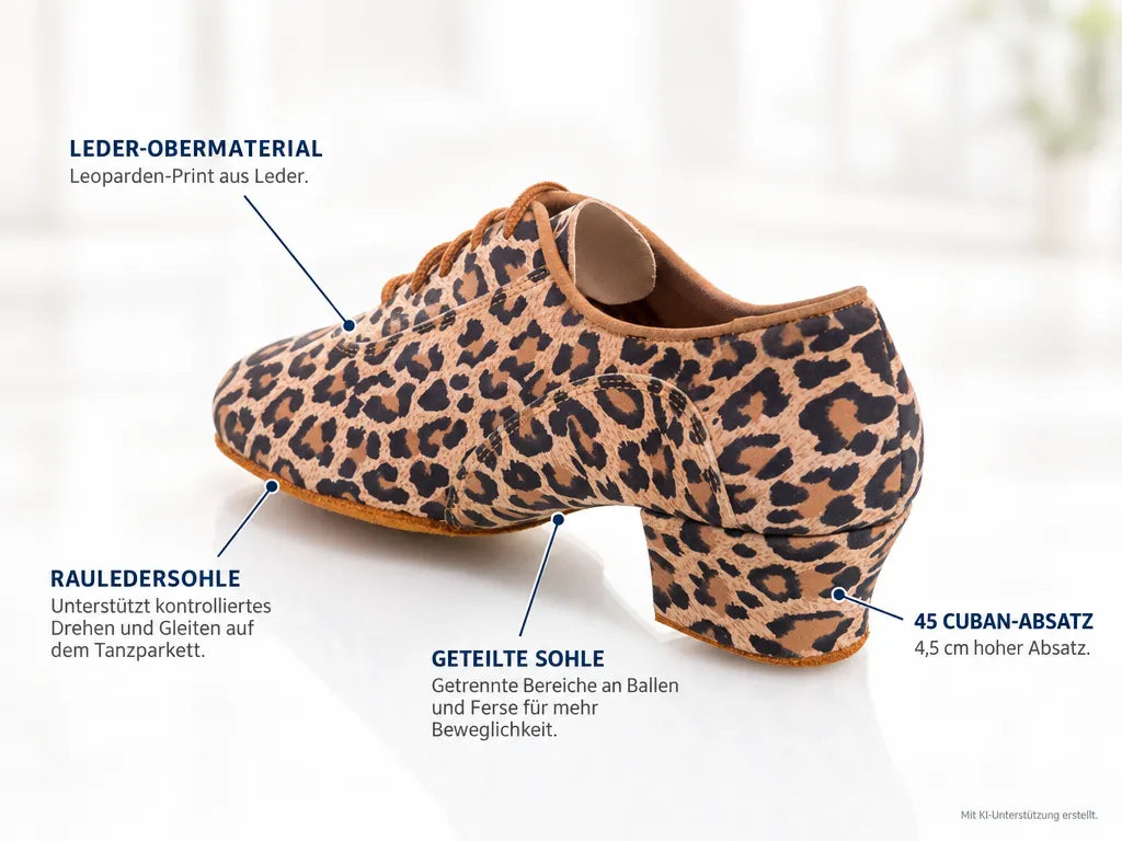 Rummos Damen Trainerschuhe R377 020 – Produktinfografik, mit KI-Unterstützung erstellt.