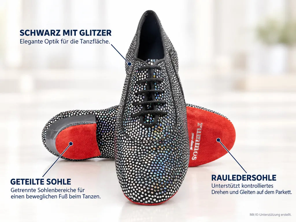 Rummos Damen Trainerschuhe R377 231-035 – Produktinfografik, mit KI-Unterstützung erstellt.