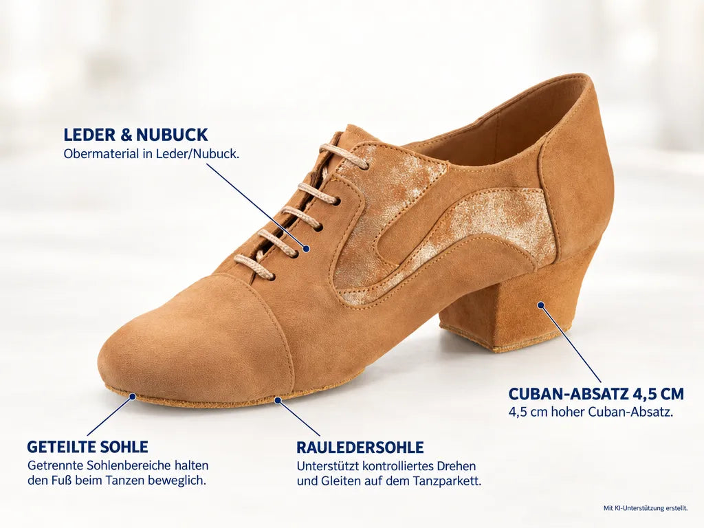 Rummos Damen Trainerschuhe R607 027-168 – Produktinfografik, mit KI-Unterstützung erstellt.